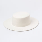 Women 100% Wool Felt Hats White Wide Brim Fedoras for Wedding Party Church Hats Pork Pie Fedora Hat Floppy Derby Triby Hats Base