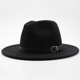 Brand oZyc Winter Autumn Imitation Woolen Women Men Ladies Fedoras Top Jazz Hat European American Round Caps Bowler Hats