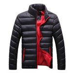 Winter Jacket Men 2020 New Cotton Padded Thick Jackets Parka Slim Fit Long Sleeve Quilted Outerwear Clothing Warm Coats