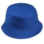 Cotton Foldable Bucket Cap Unisex Men Women Summer Fishing Hat Camping Hunting Cap Solid Color Fisherman Beach Festival Sun Cap