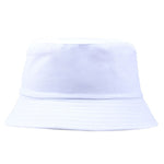 Cotton Foldable Bucket Cap Unisex Men Women Summer Fishing Hat Camping Hunting Cap Solid Color Fisherman Beach Festival Sun Cap