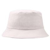 Cotton Foldable Bucket Cap Unisex Men Women Summer Fishing Hat Camping Hunting Cap Solid Color Fisherman Beach Festival Sun Cap