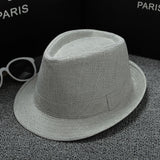 2018 England Retro Men's Fedoras Top Jazz Plaid Hat Spring Summer Autumn Bowler Hats Cap Classic Version chapeau Hats