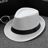 2018 England Retro Men's Fedoras Top Jazz Plaid Hat Spring Summer Autumn Bowler Hats Cap Classic Version chapeau Hats