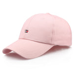 2019 New Women Men Baseball Cap Female Solid Color Outdoor Adjustable White Red Black Embroidered Women's Hats Summer