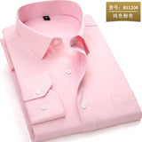 mens work shirts Brand soft Long sleeve square collar regular  solid plain/ twill men dress shirts white male tops