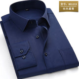 mens work shirts Brand soft Long sleeve square collar regular  solid plain/ twill men dress shirts white male tops