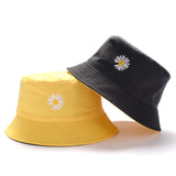 unisex casual Solid color double sided Bucket Hat men womens Bob hip hop Panama Summer daisy lady Fisherman hat outdoor Sun Caps