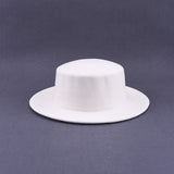 Women Wool Felt Hats White Wide Brim Fedoras for Wedding Party Church Hats Pork Pie Jazz Fedora Hat Floppy Derby Triby Hats