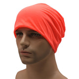 Candy Color Hat for Women Men Cotton Beanie Stylish Thin Hip-hop Caps Soft Cancer Chemo Hat Unisex Winter Fashion Pile Cap