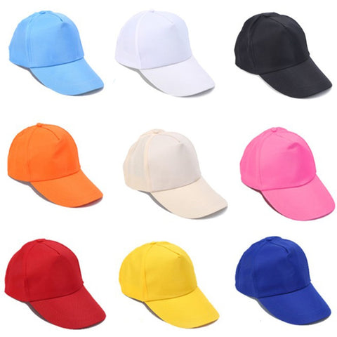 2019 New Plain Baseball Cap Women Men Snapback Hat Bright Color Classic Baseball Caps Casual Outdoor Adjustable Cap Unisex Gorra